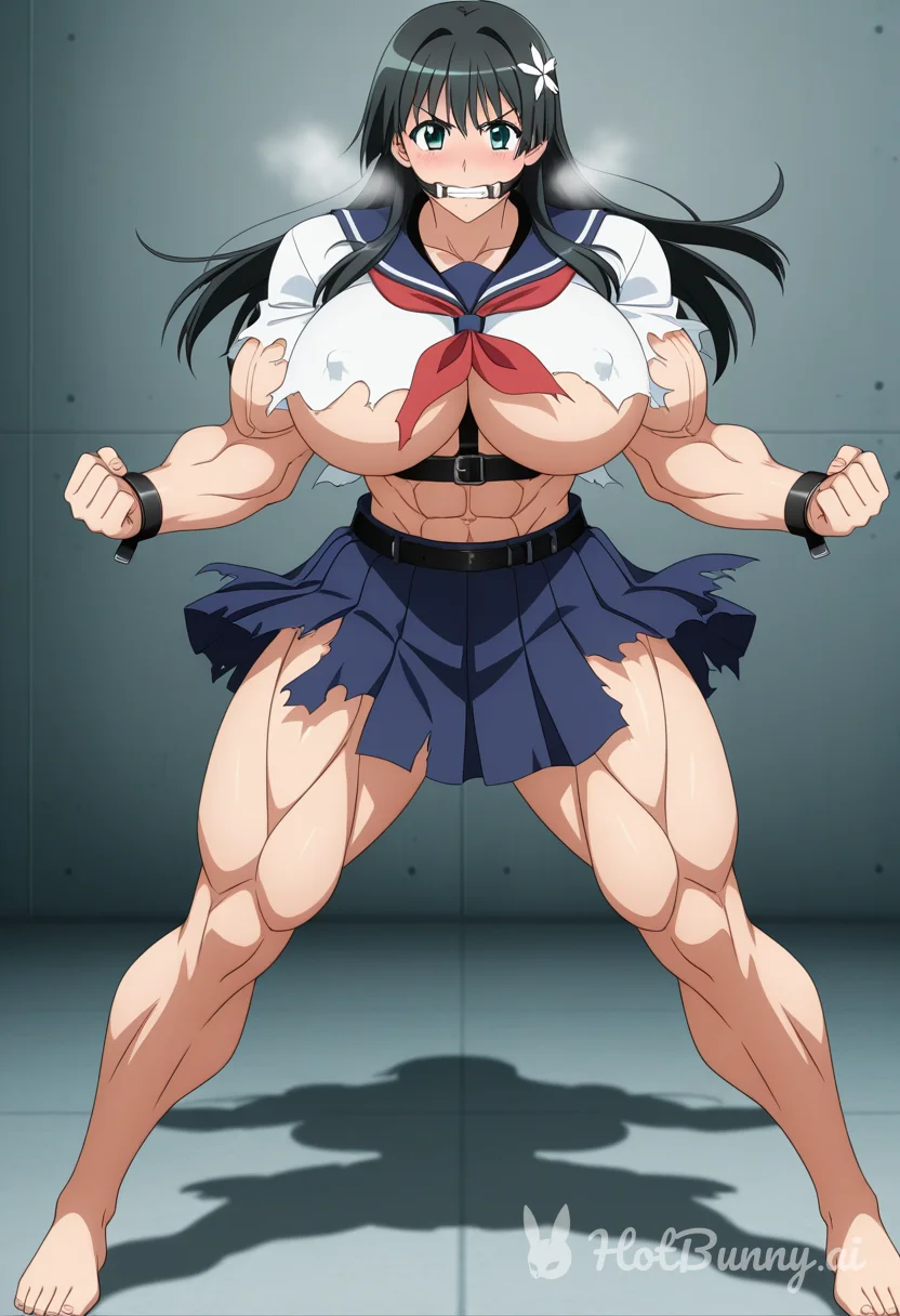 Schoolgirl Muscle Girl Ai Hentai
