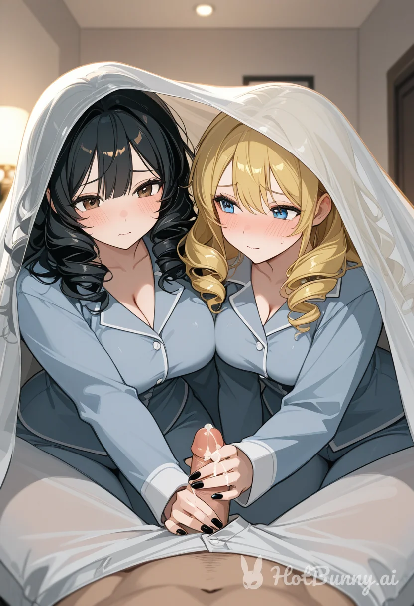 Threesome Blonde Pov Ai Hentai