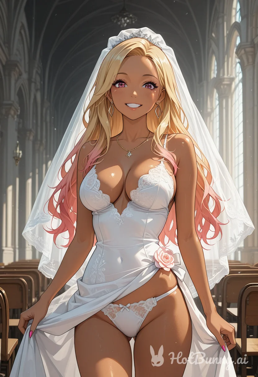 Ebony Blonde Ai Hentai