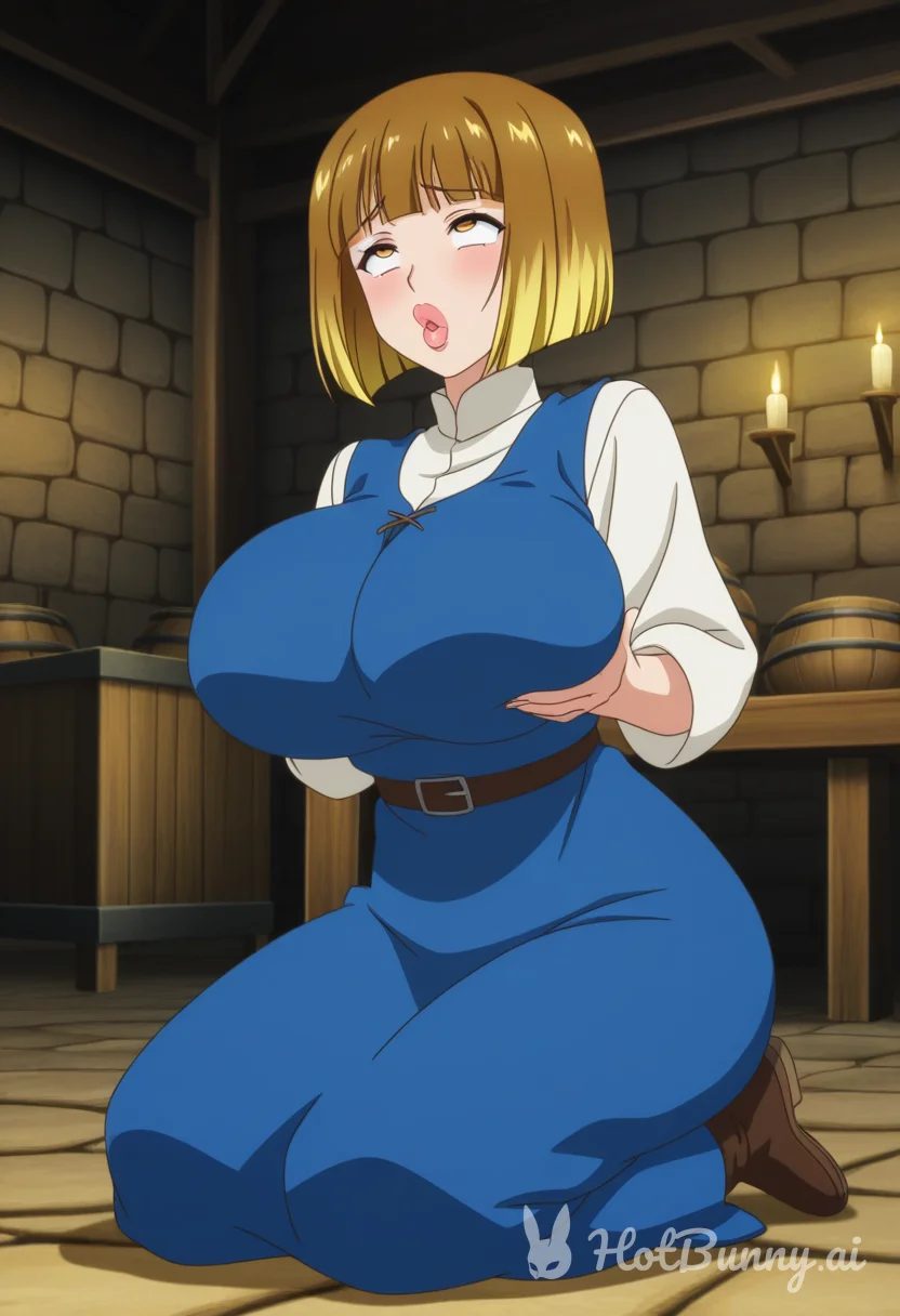 Huge Tits Blonde Ai Hentai