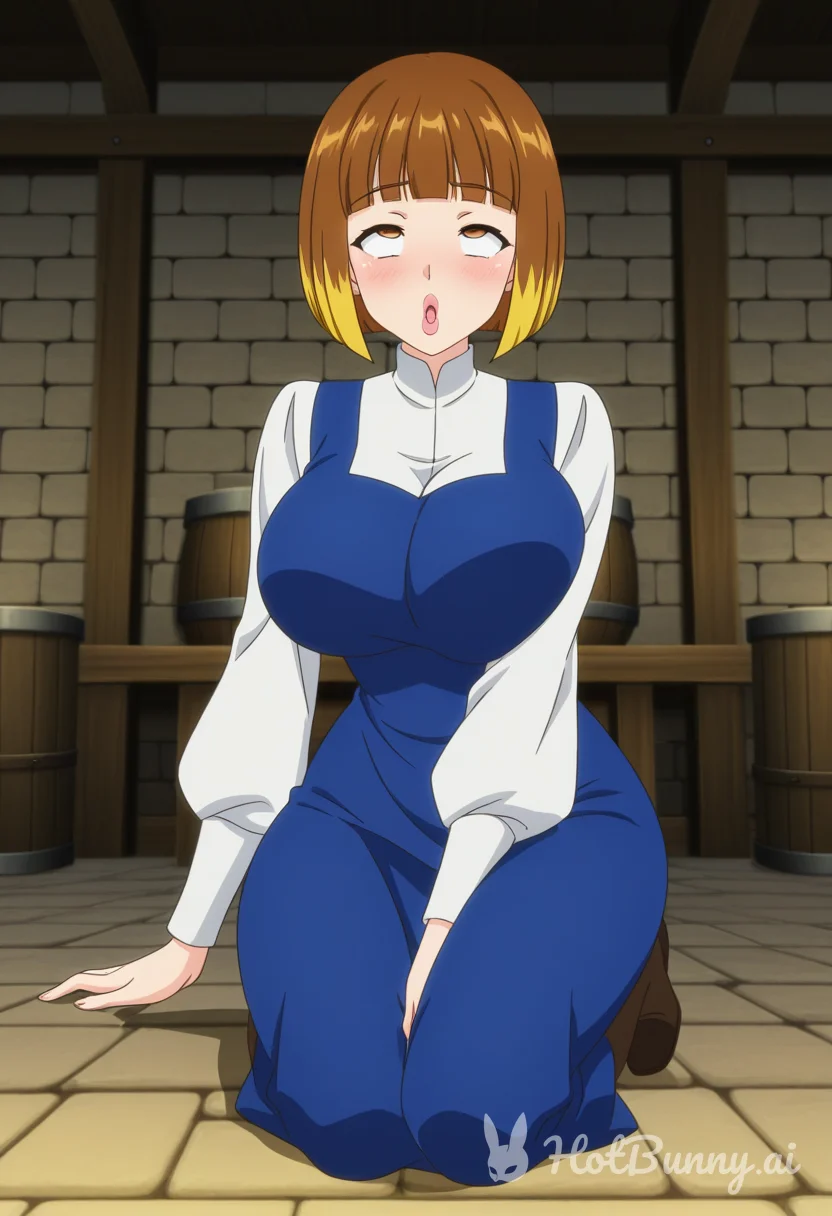 Ahegao Blonde Ai Hentai