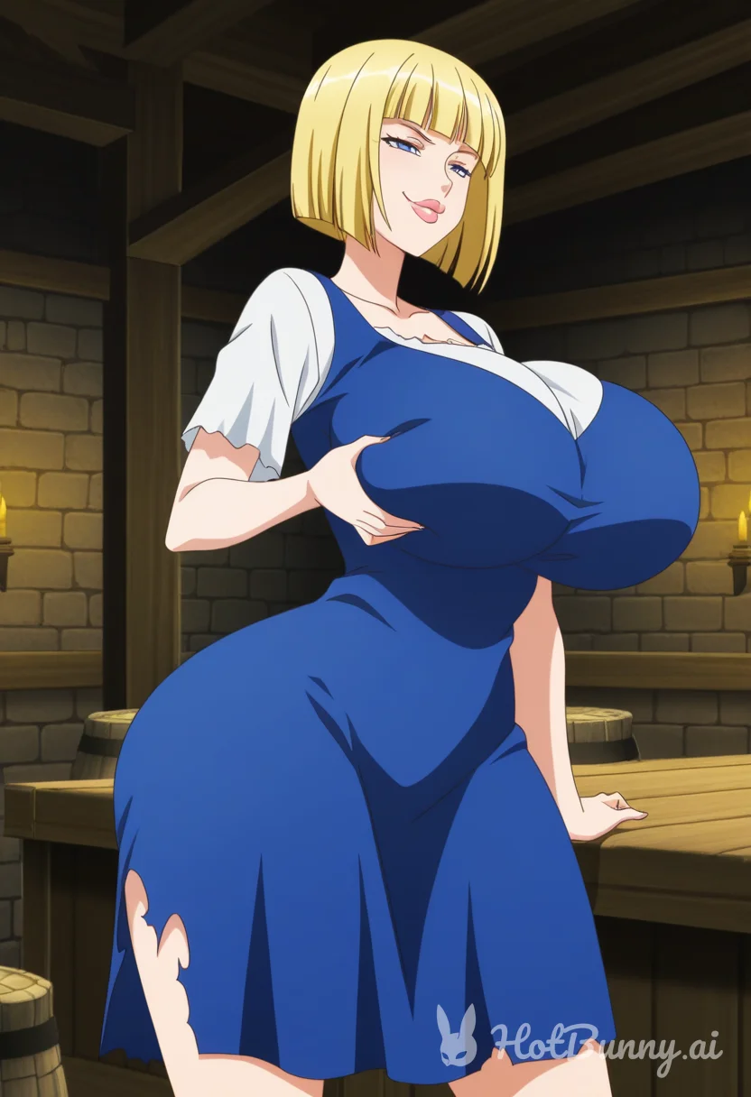 Huge Tits Blonde Ai Hentai