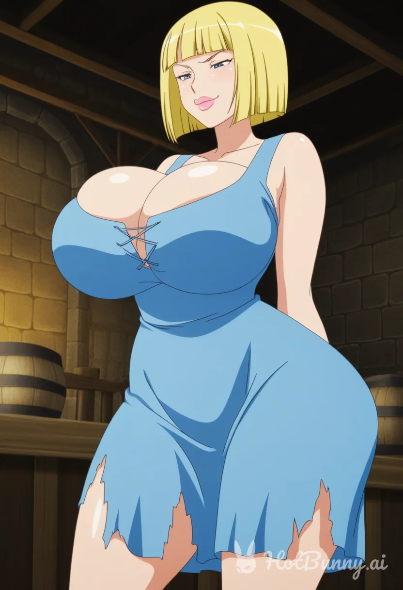 Huge Tits Blonde Ai Hentai
