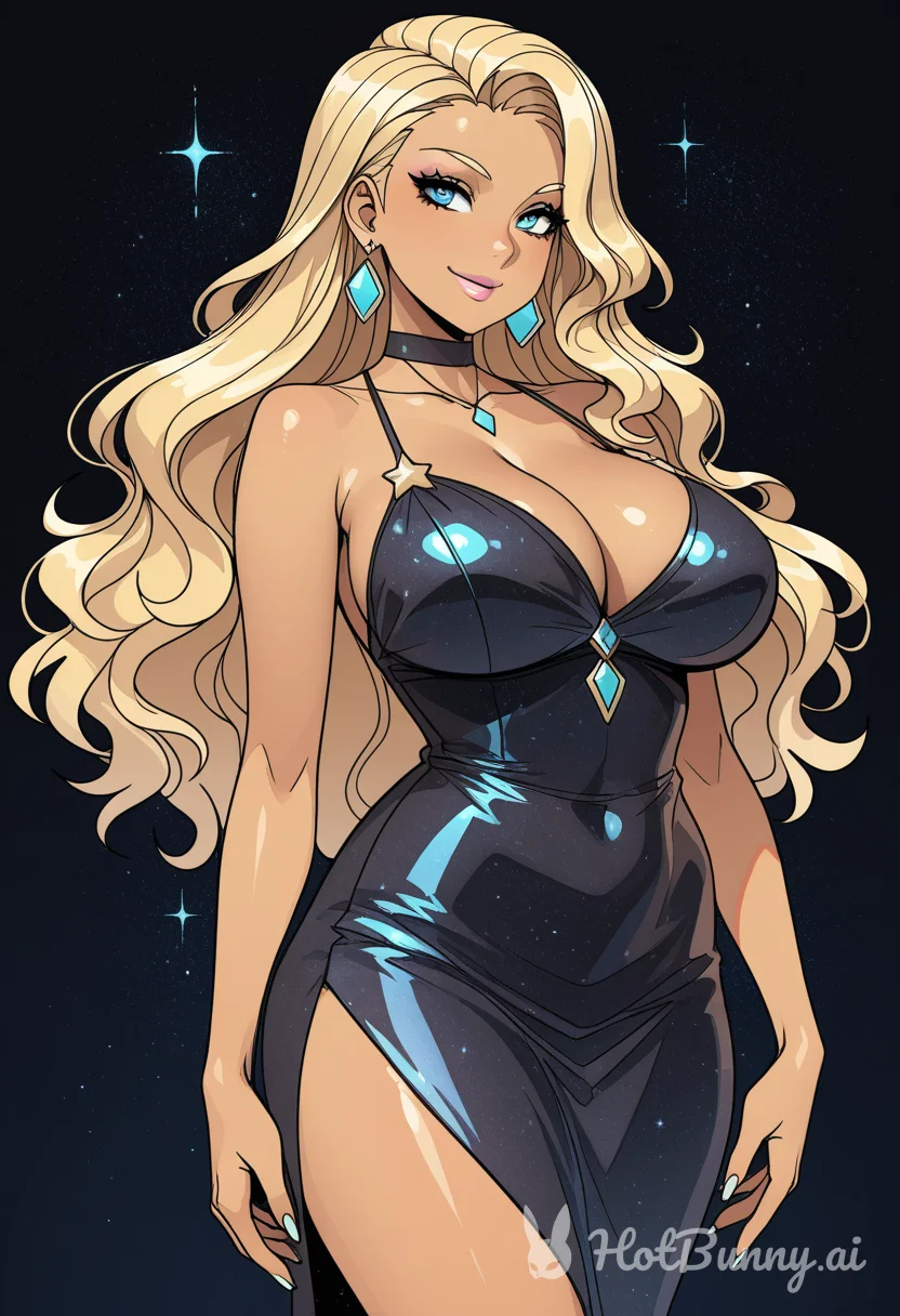 Ebony Blonde Ai Hentai