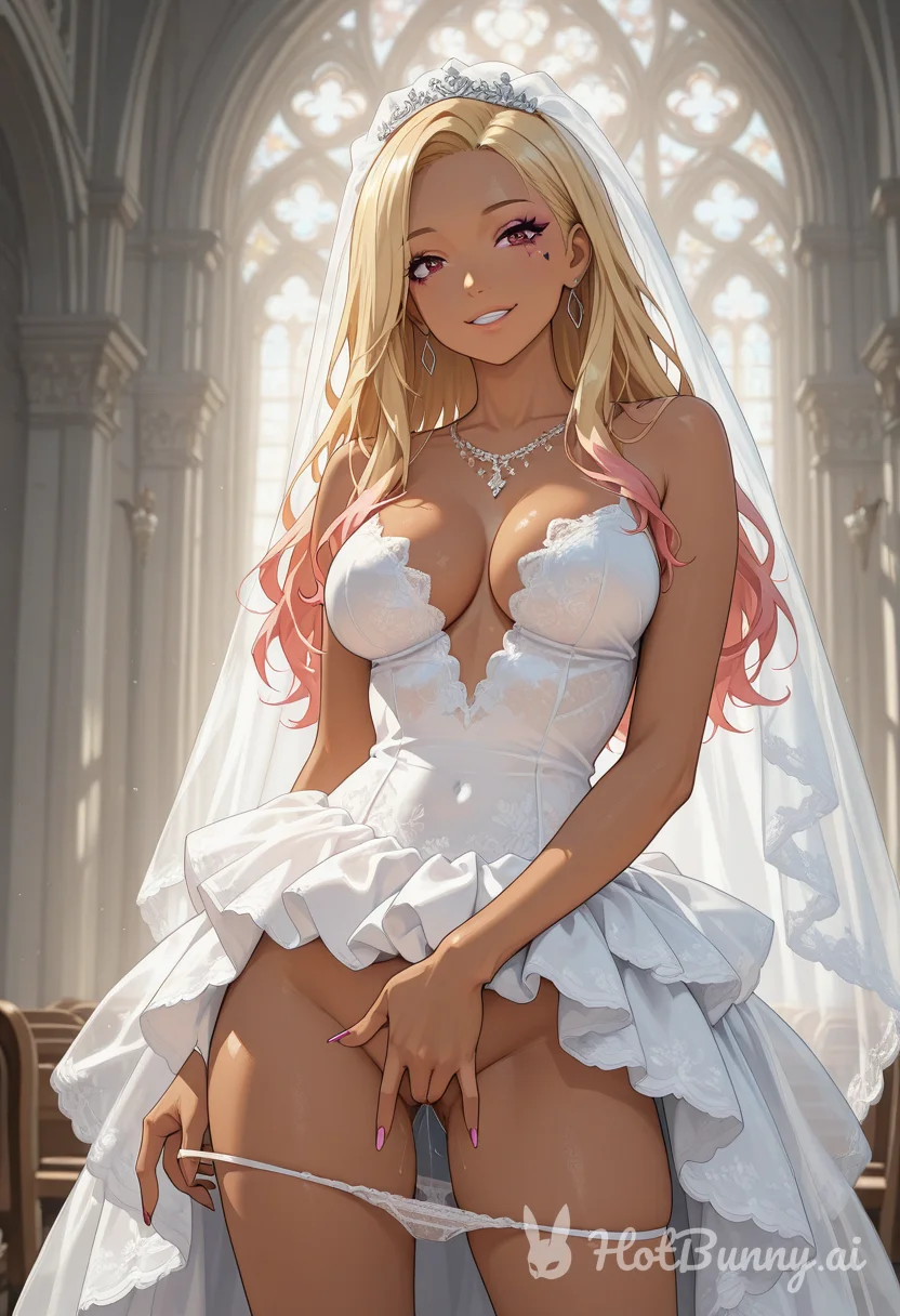 Masturbation Ebony Blonde Ai Hentai