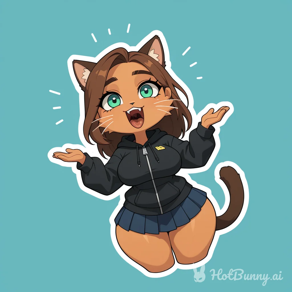 Cat Girl Ebony Ai Hentai
