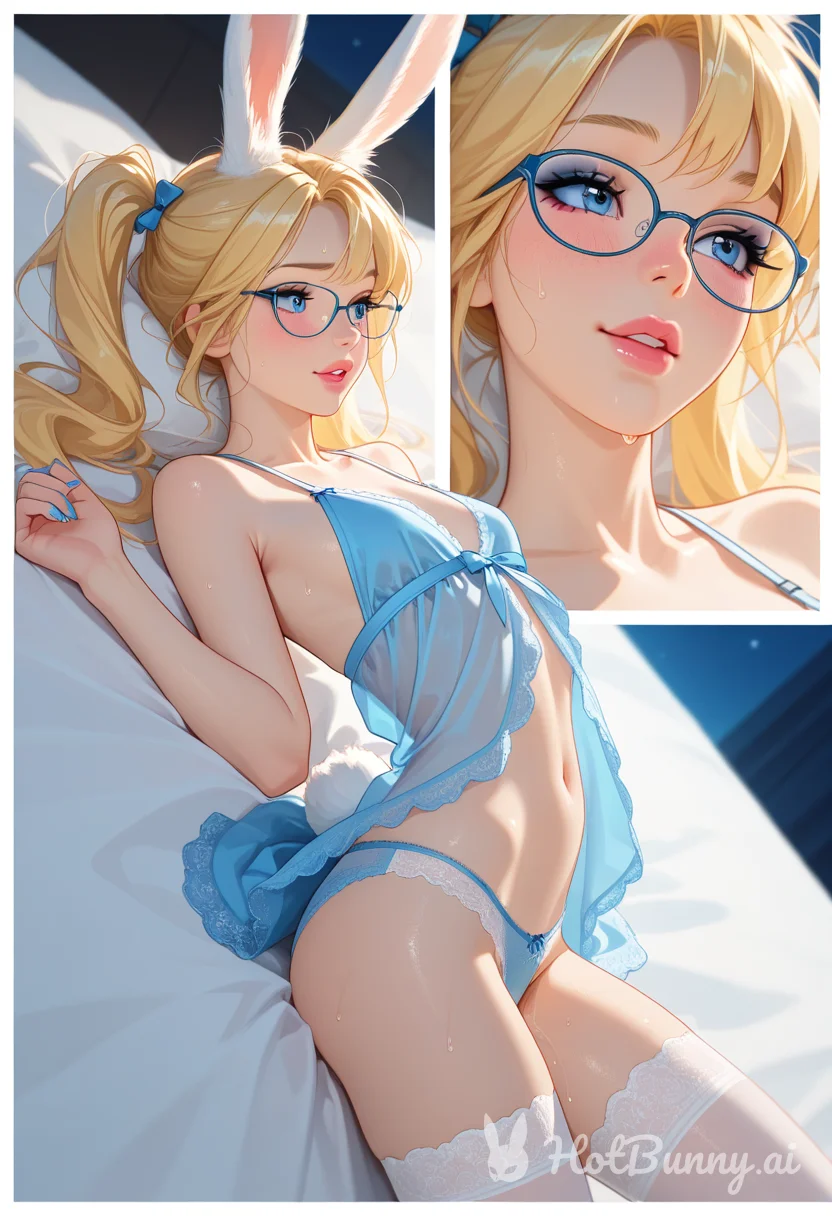 Bunny Girl Blonde Ai Hentai