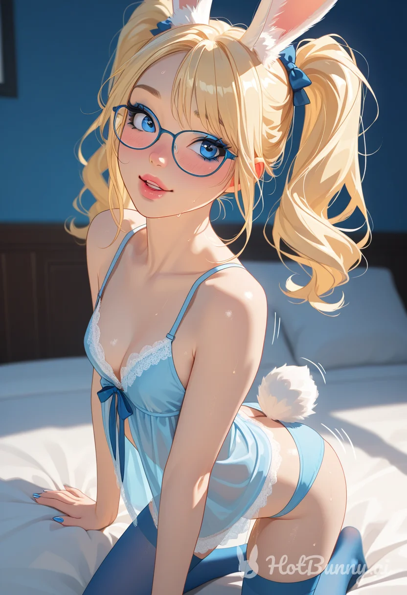 Bunny Girl Blonde Ai Hentai