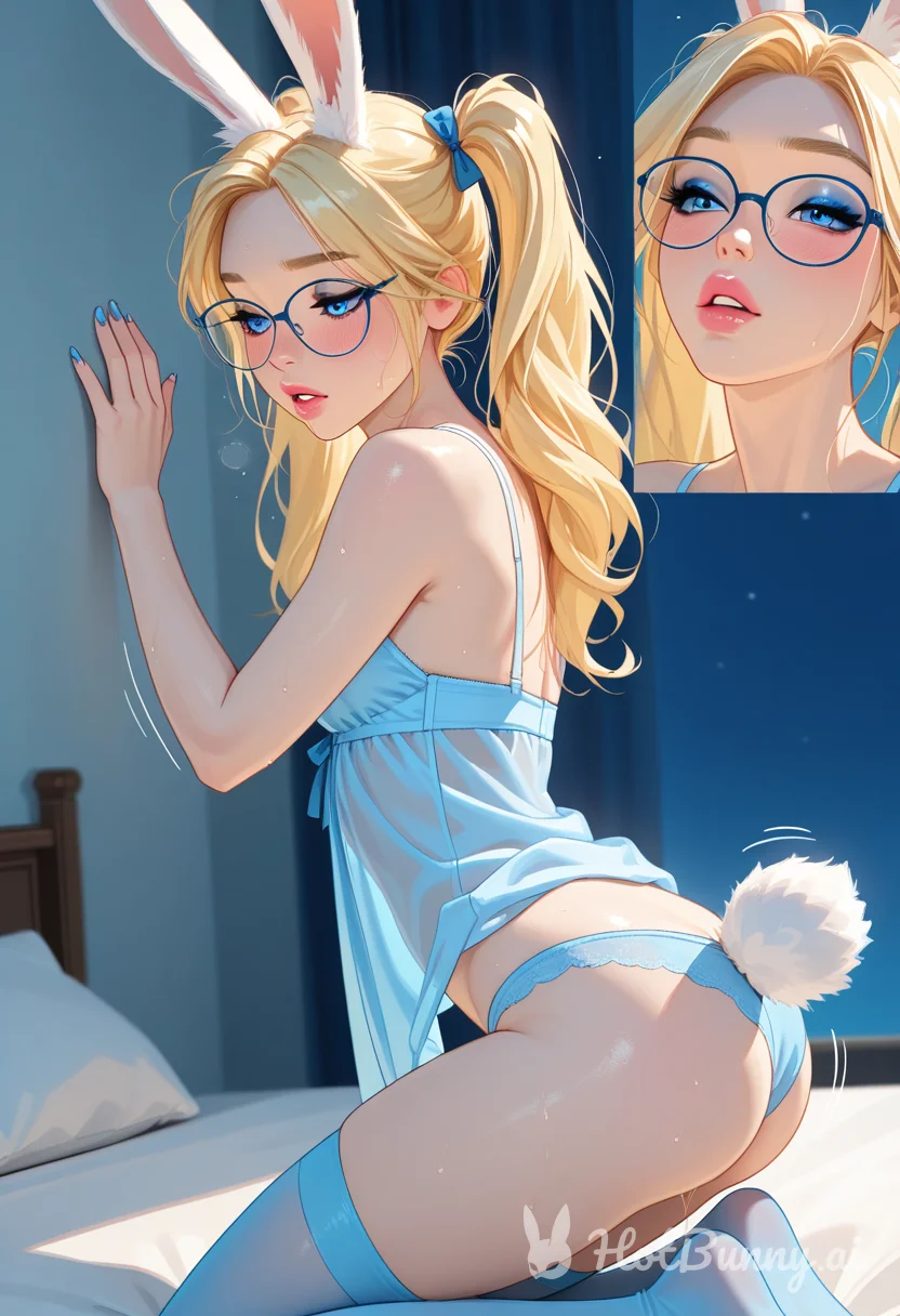 Bunny Girl Blonde Ai Hentai