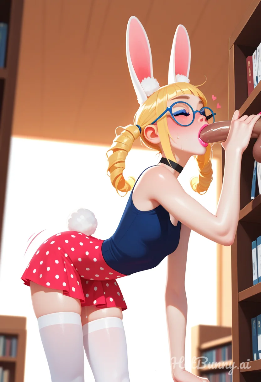 Bunny Girl Blowjob Blonde Ai Hentai