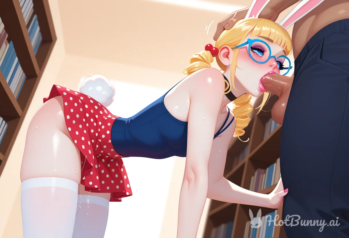 Bunny Girl Blowjob Blonde Ai Hentai