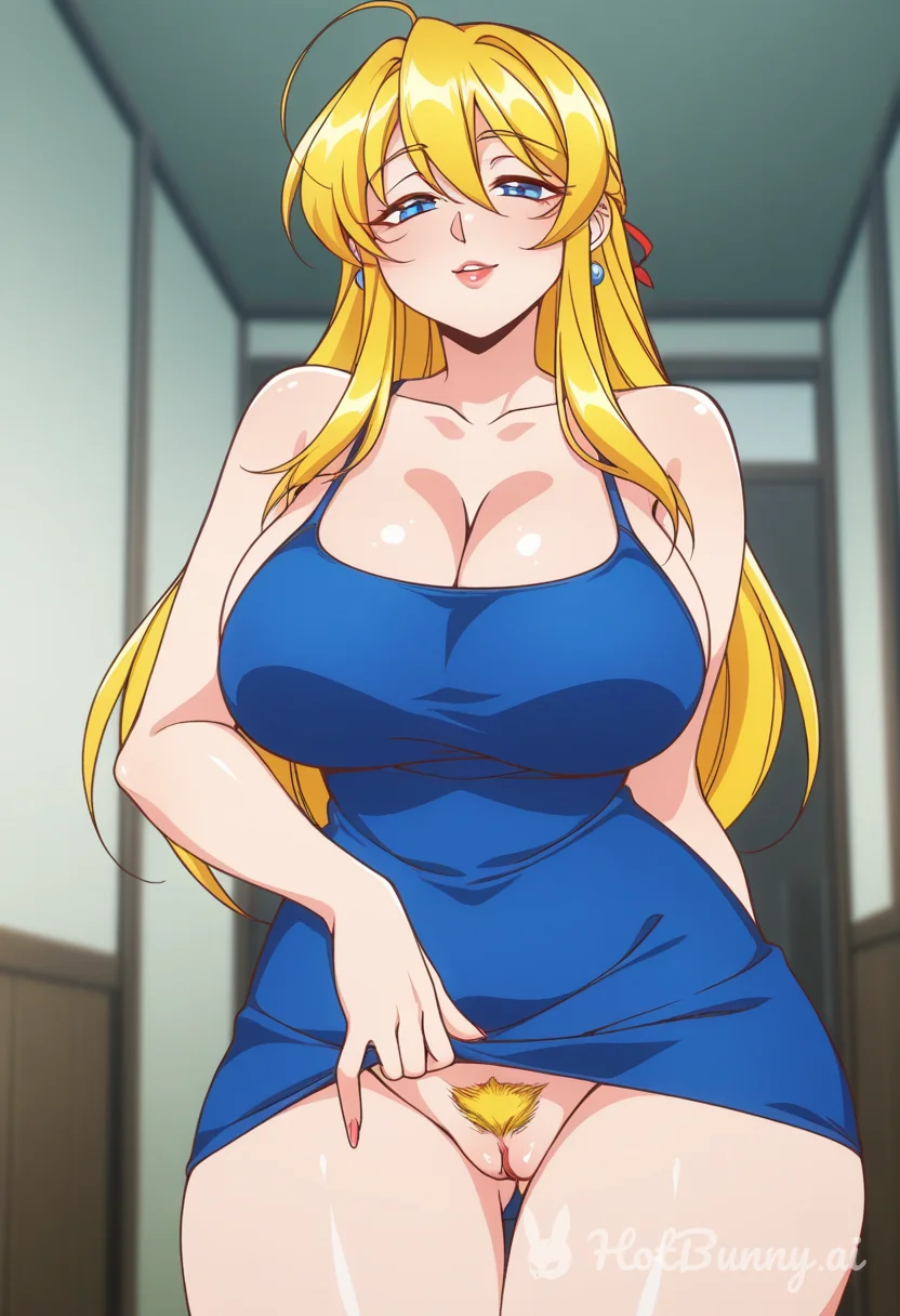 Huge Tits Blonde Ai Hentai