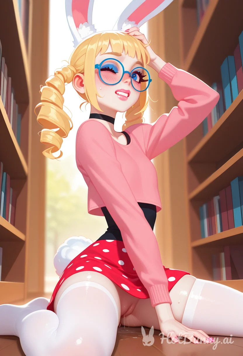 Bunny Girl Masturbation Blonde Ai Hentai
