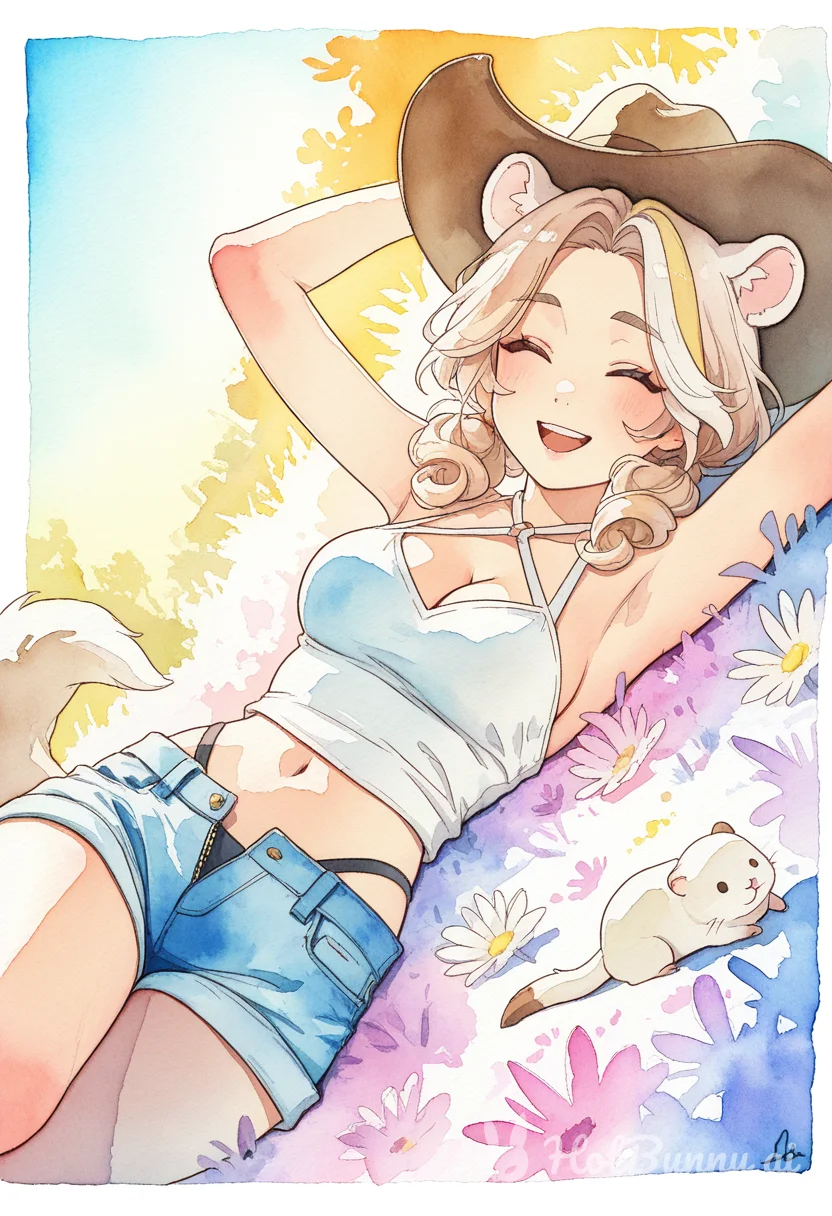 Blonde Ai Hentai