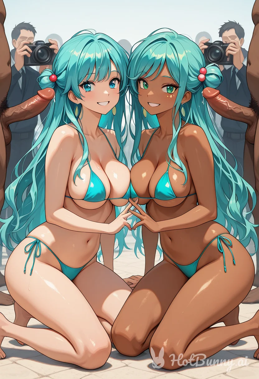 Ebony Swimsuit Ai Hentai