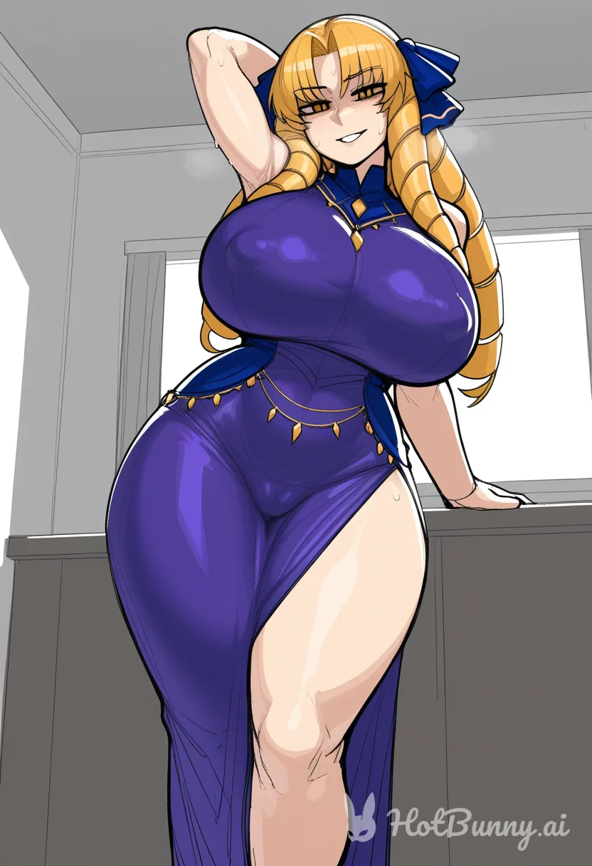 Huge Tits Blonde Ai Hentai