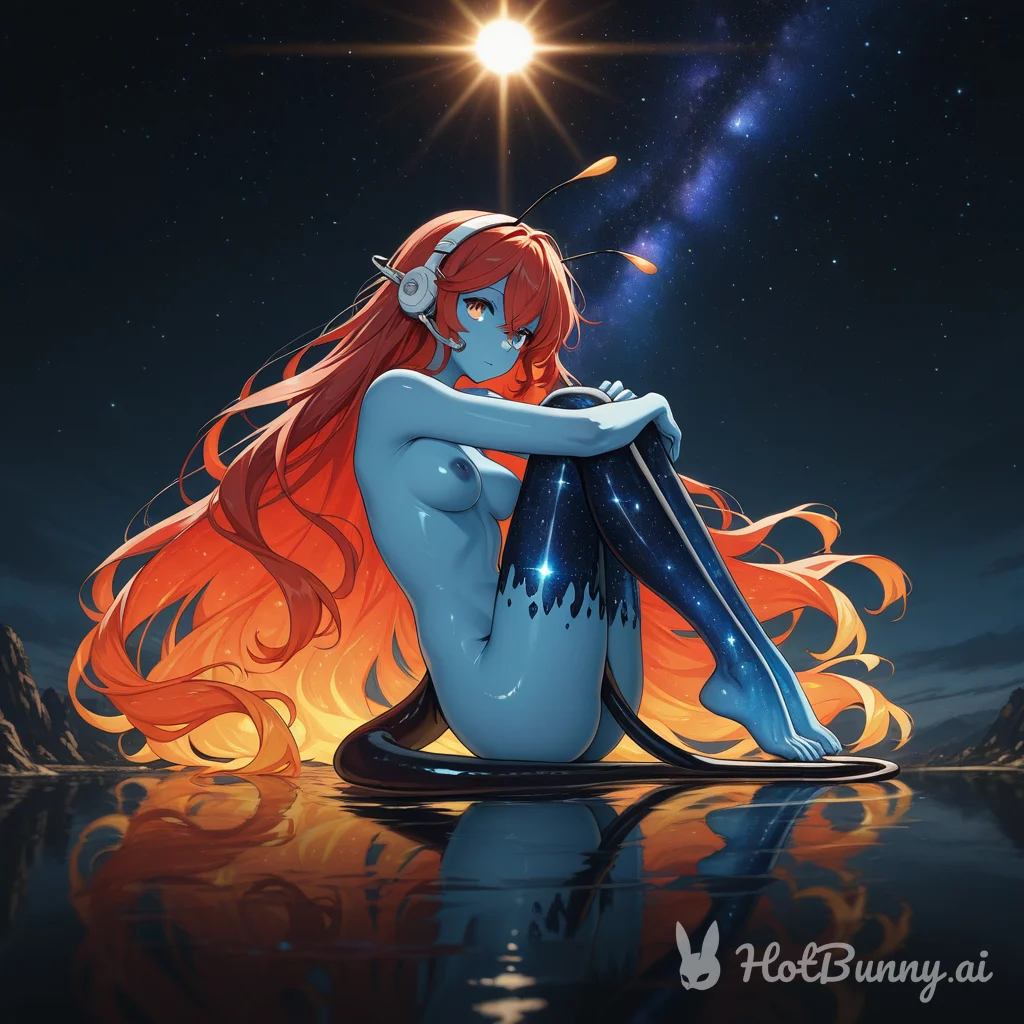 Under the shimmering light of a distant star