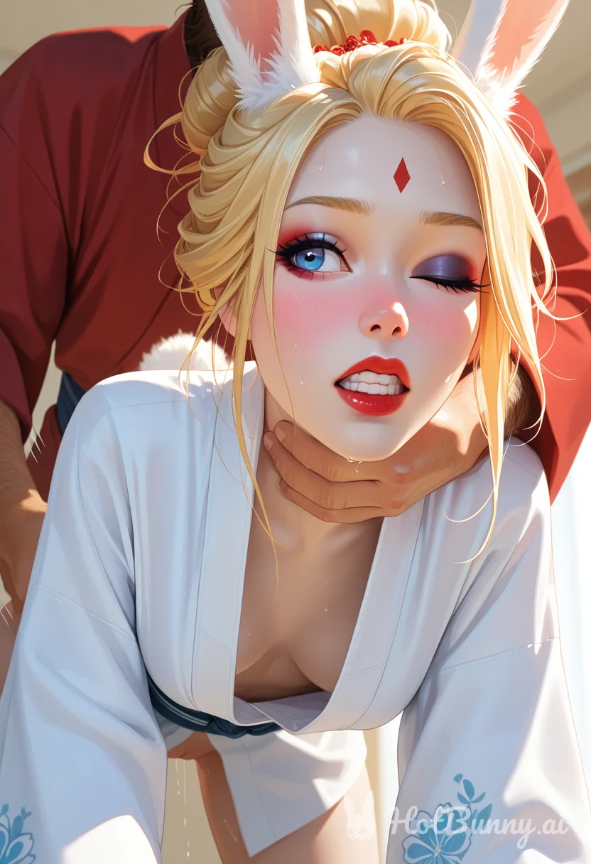 Bunny Girl Doggystyle Blonde Ai Hentai
