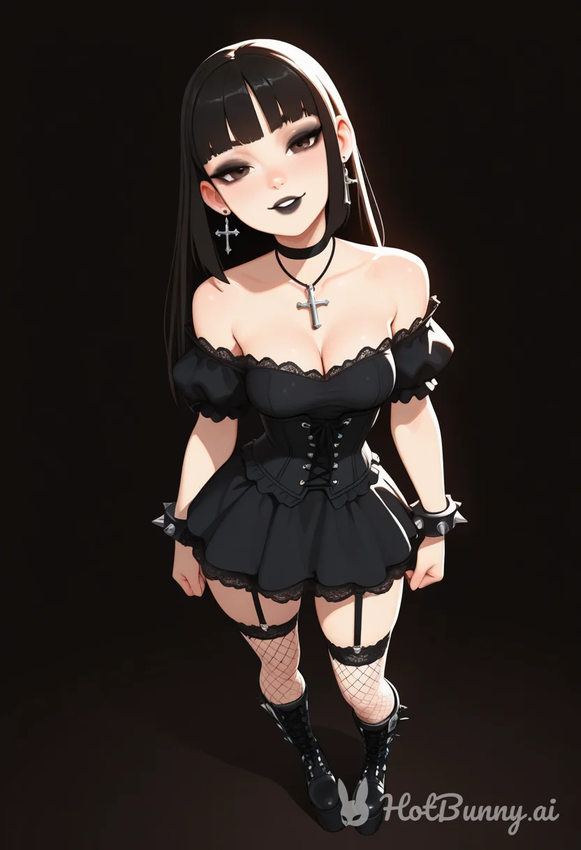 Goth Lilivy Gives A Reward
