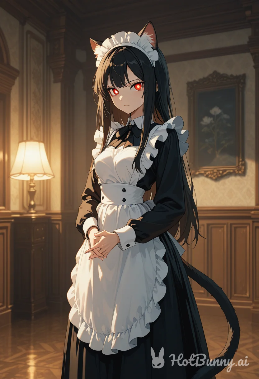 The neko maid