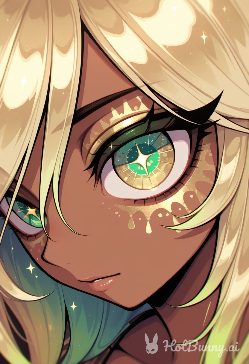 Ebony Blonde Ai Hentai