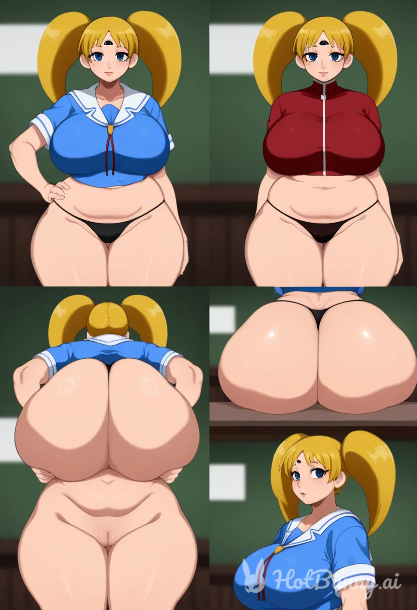 Schoolgirl Big Ass Blonde Ai Hentai