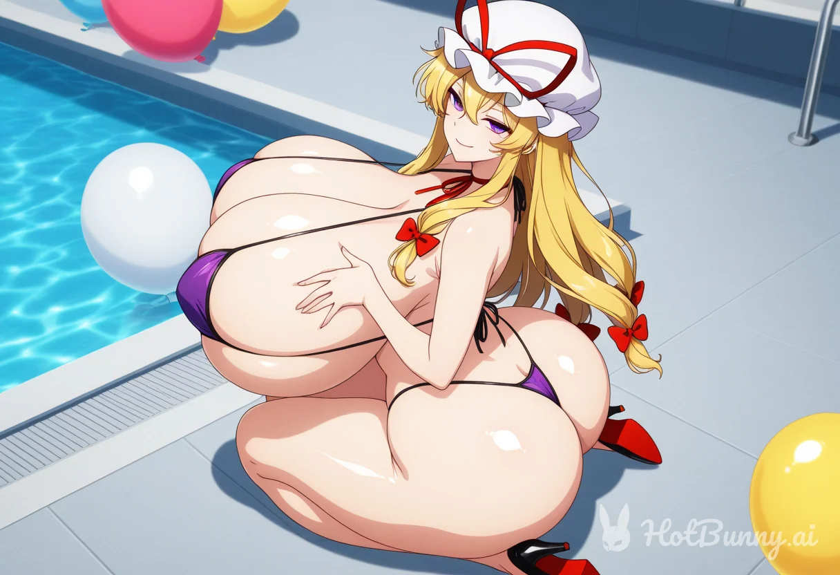 Yukari's Pool Balloon Party