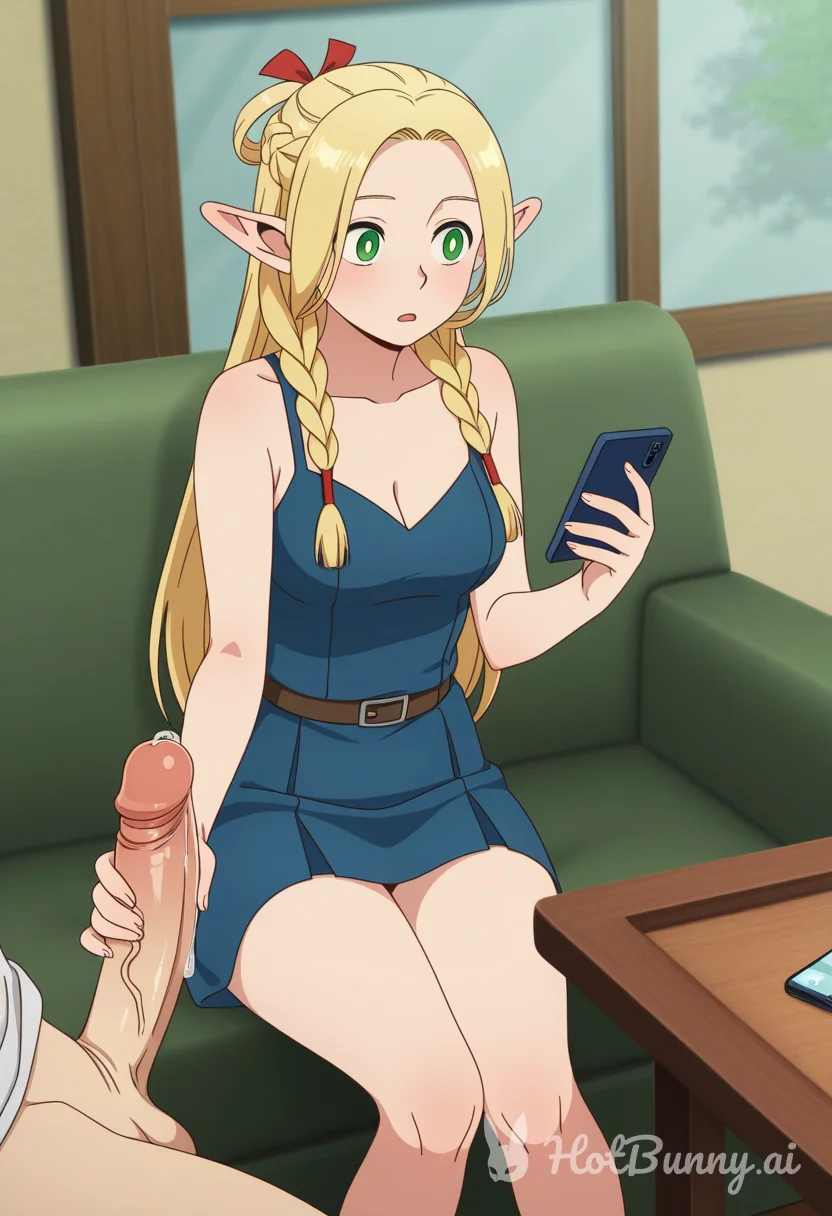 Marcille Donato from Delicious In Dungeon Elf Ai Hentai