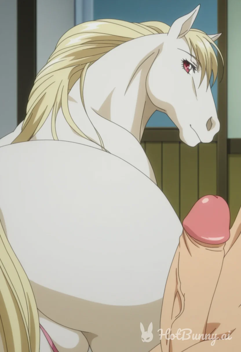 Horse Blonde Ai Hentai