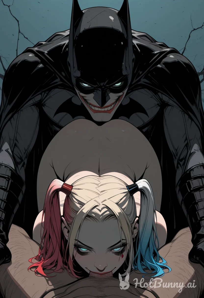 Batman who laughs, Joker and Harley Quinn