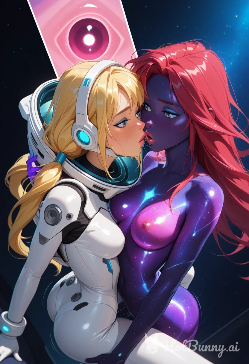 Lesbian Blonde Ai Hentai