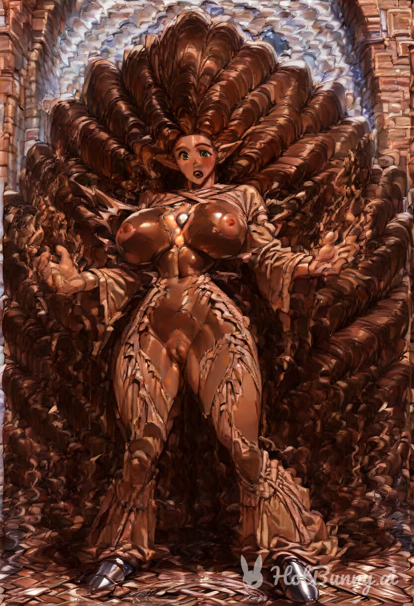 Elf Ebony Huge Tits Ai Hentai