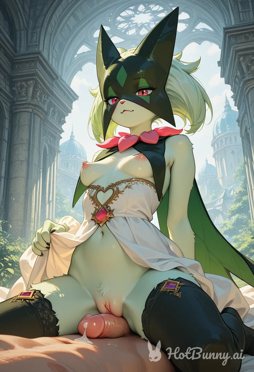 Meowscarada from Pokemon Furry Ai Hentai