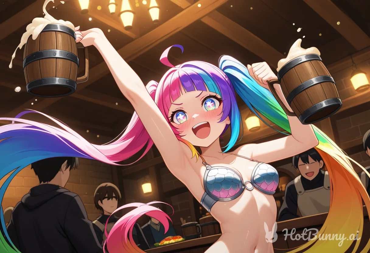 Swimsuit Blonde Ai Hentai