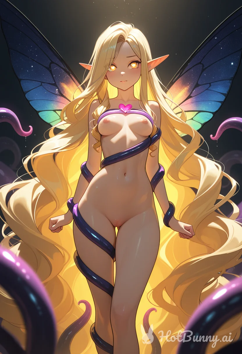 Elf Tentacles Blonde Ai Hentai