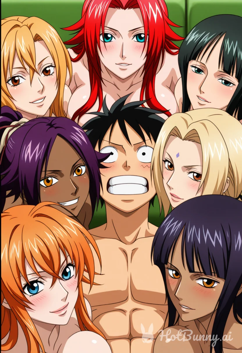 Tsunade and Shihouin Yoruichi Harem Ai Hentai