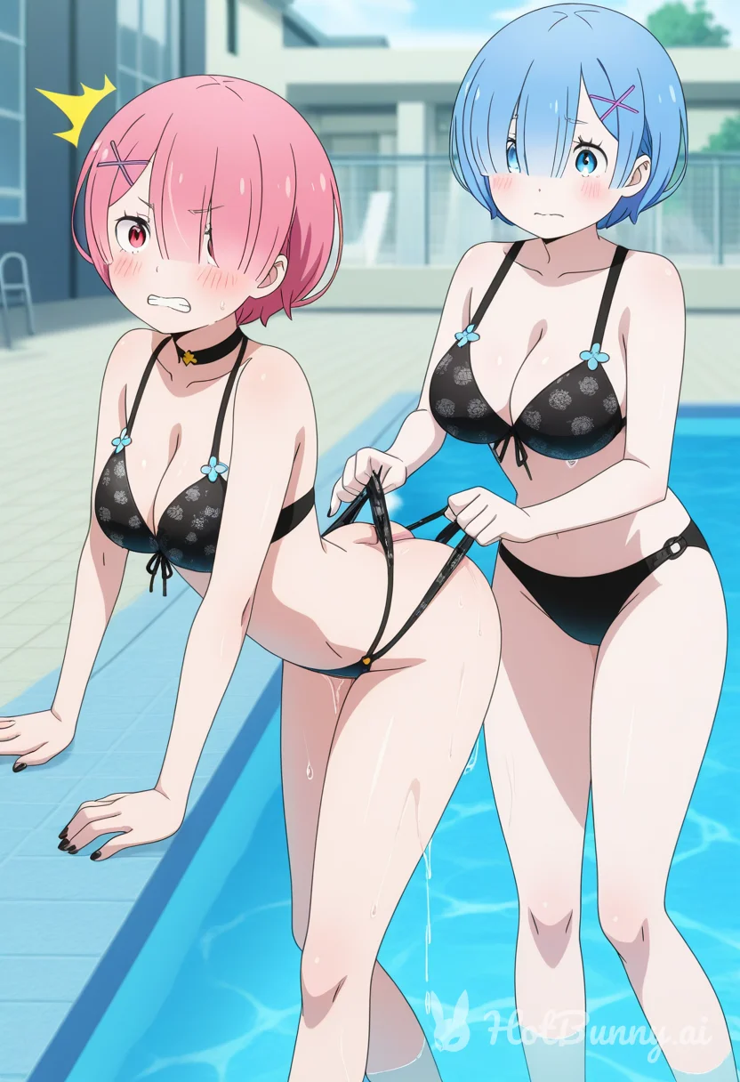 Rem and Ram Lesbian Ai Hentai