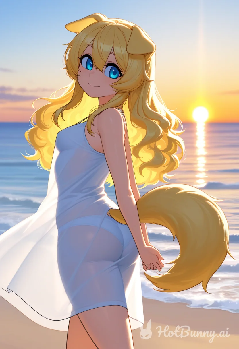Dog Girl Blonde Ai Hentai