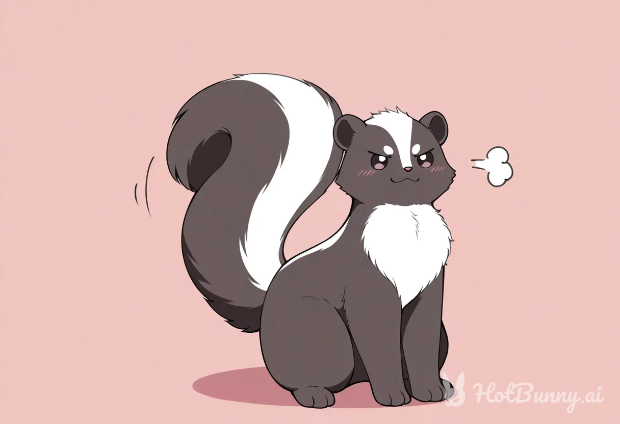 A Very Angry Skunk