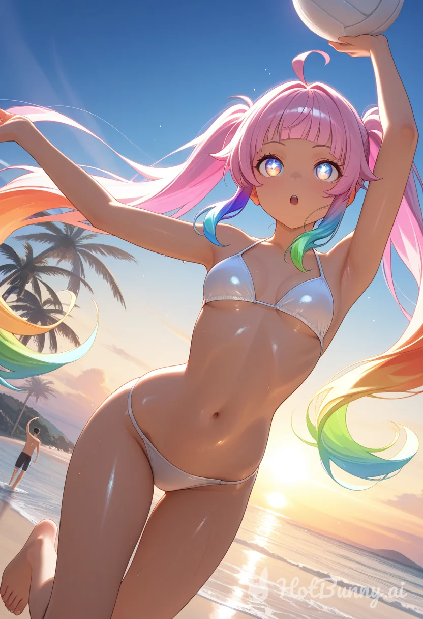 Vtuber Swimsuit Ai Hentai