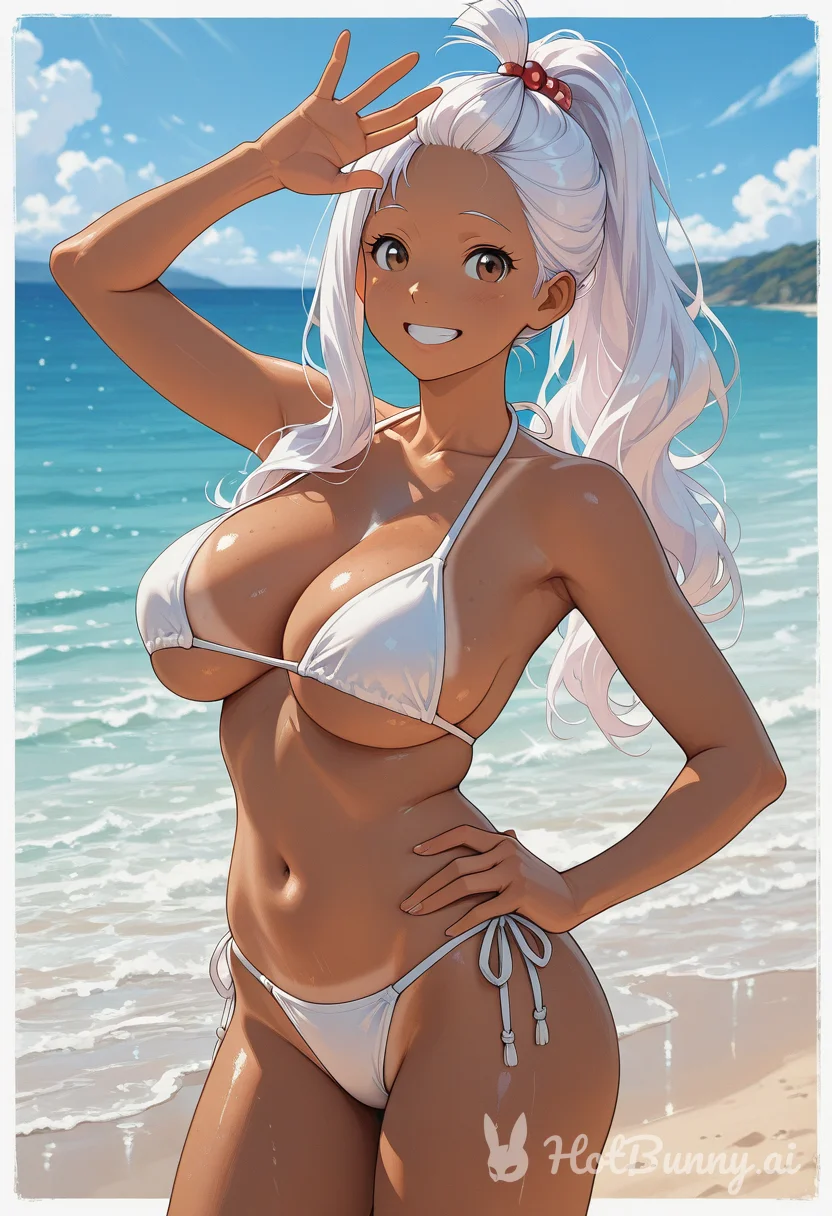 Ebony Swimsuit Ai Hentai