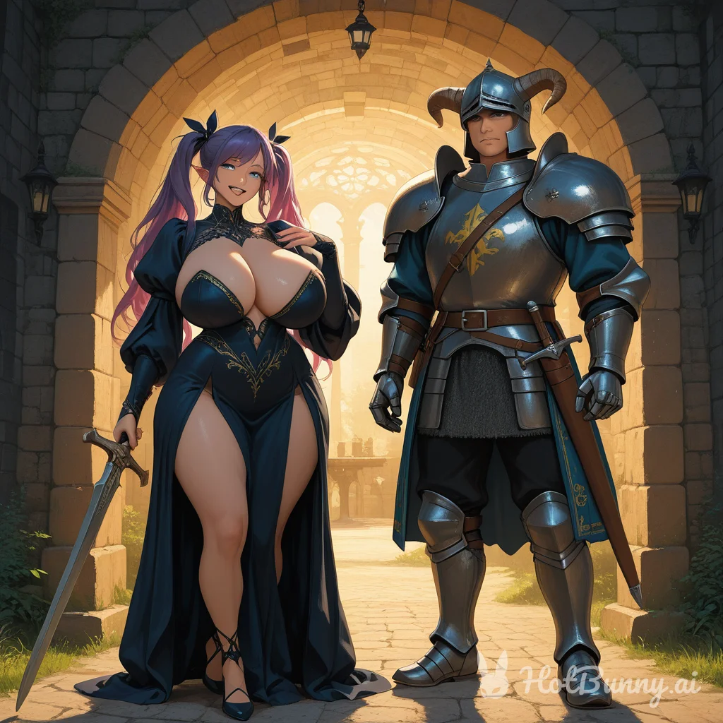 Fantasy Huge Tits Knight Ai Hentai