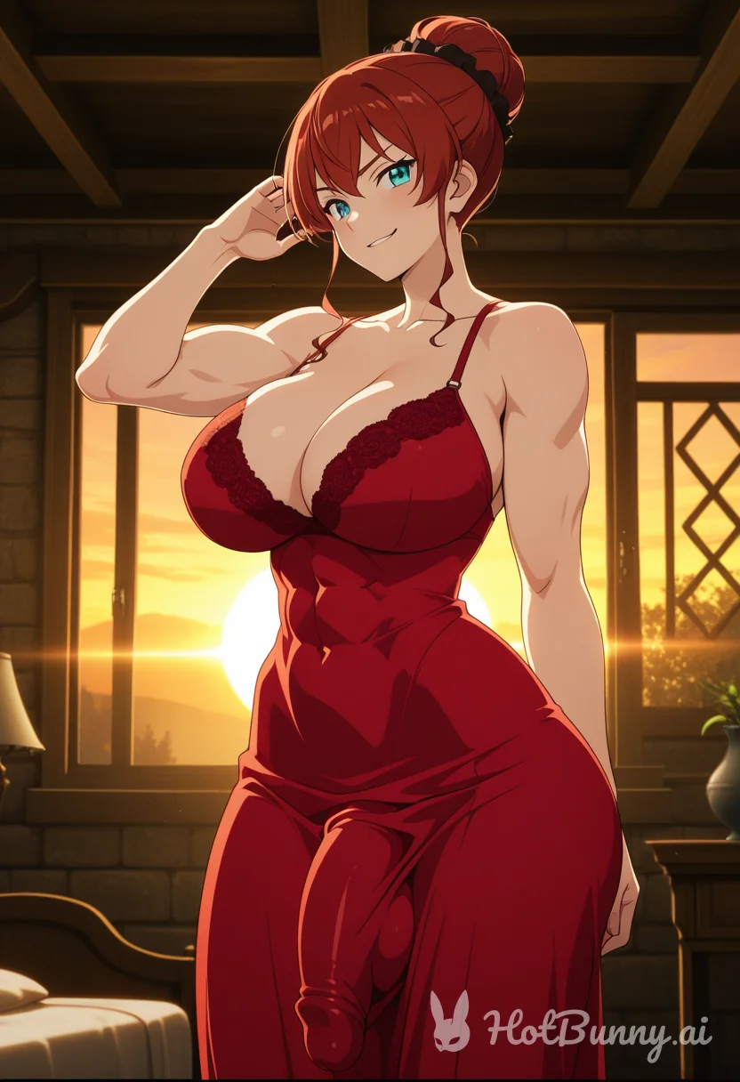Futanari Muscle Girl Ai Hentai