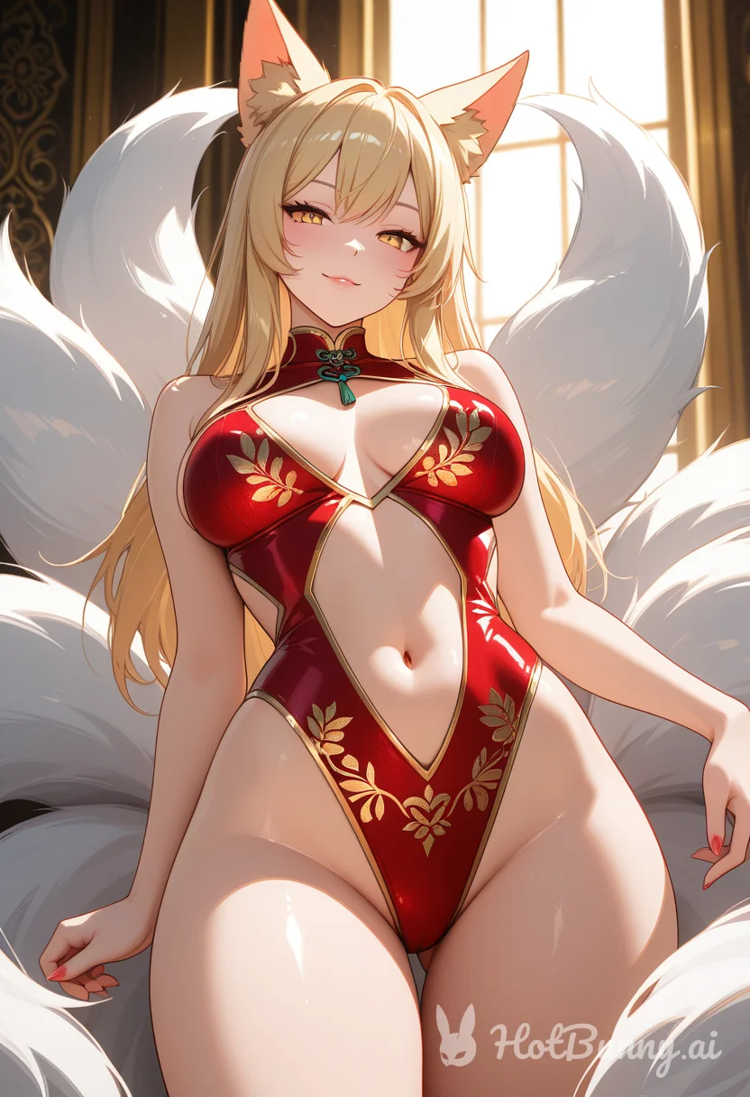 Fox Girl Blonde Ai Hentai