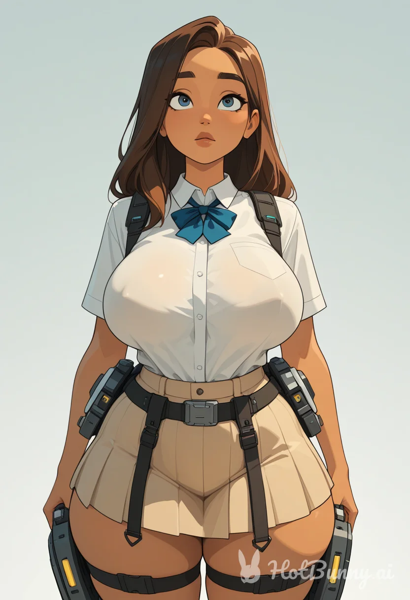 Ebony Schoolgirl Ai Hentai