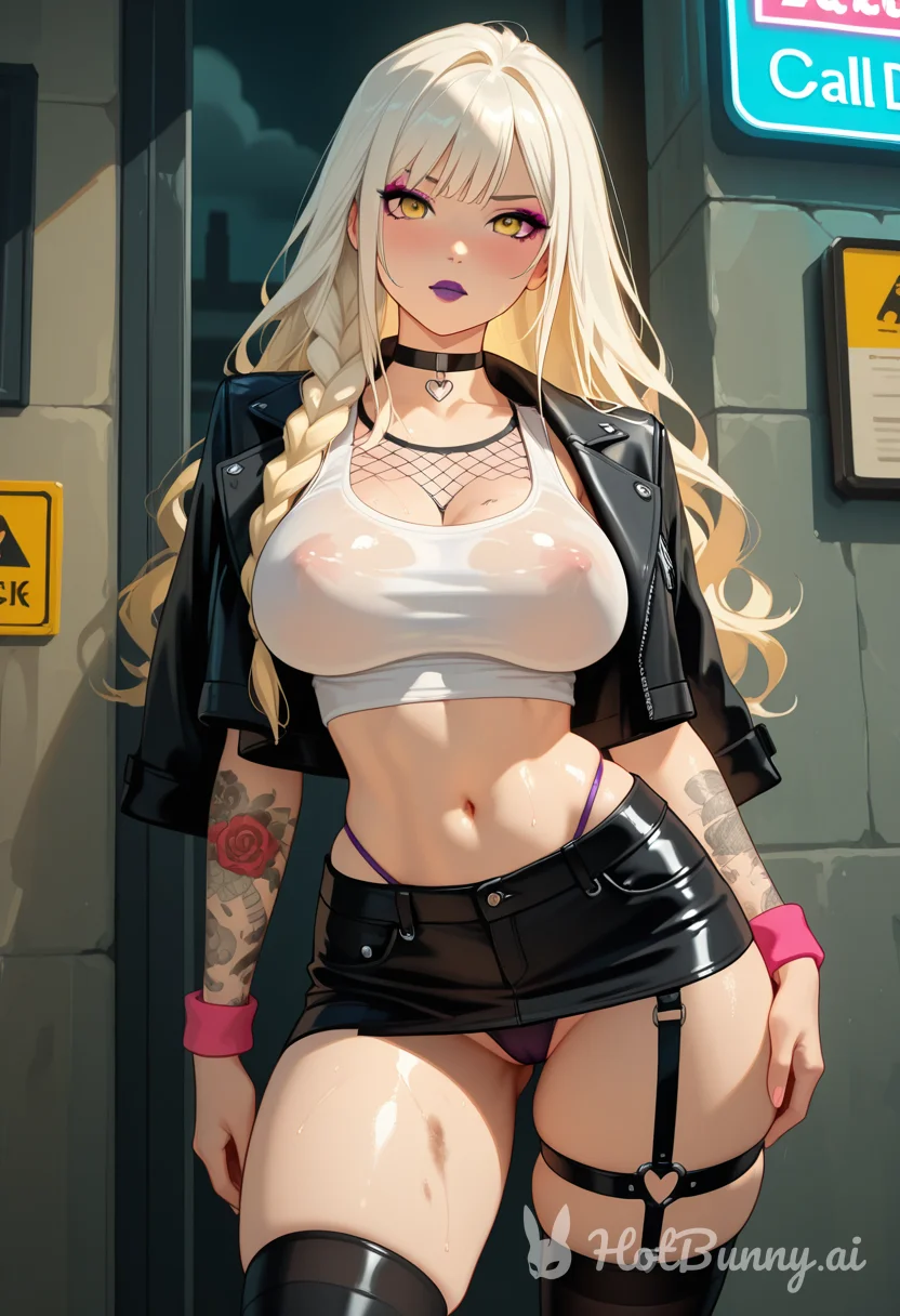 Blonde Lingerie Ai Hentai