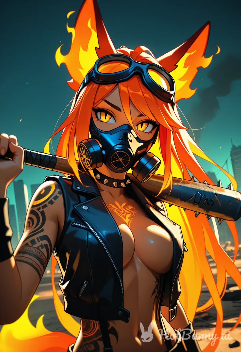 Wolf Girl Ebony Vtuber Ai Hentai Video