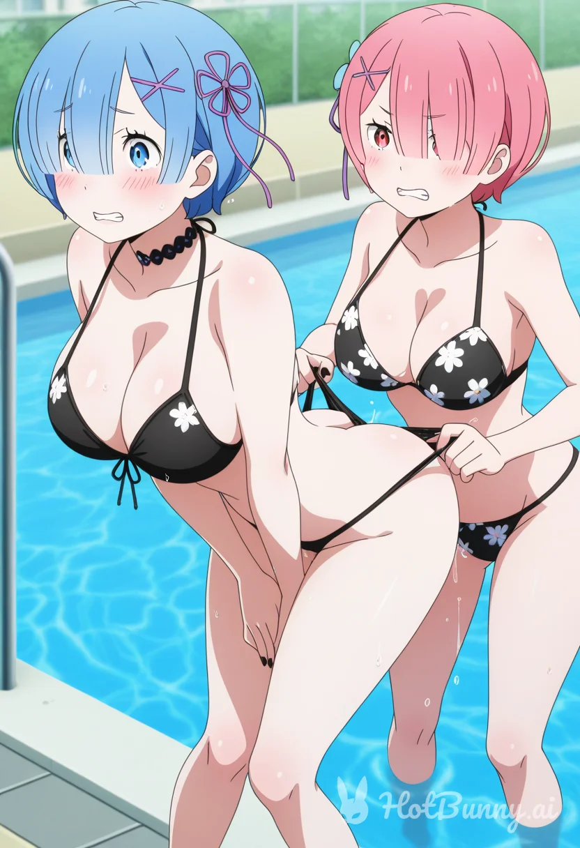 Rem and Ram Lesbian Ai Hentai