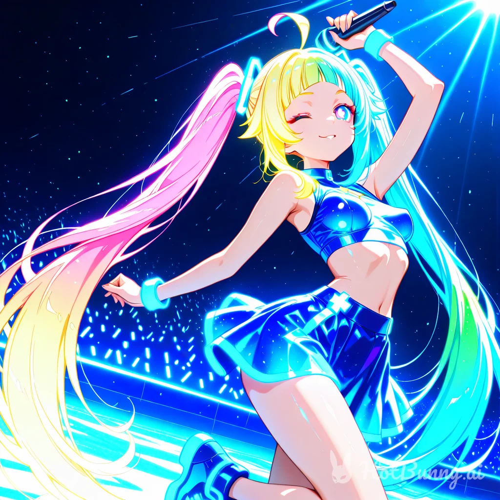 Vtuber Blonde Ai Hentai