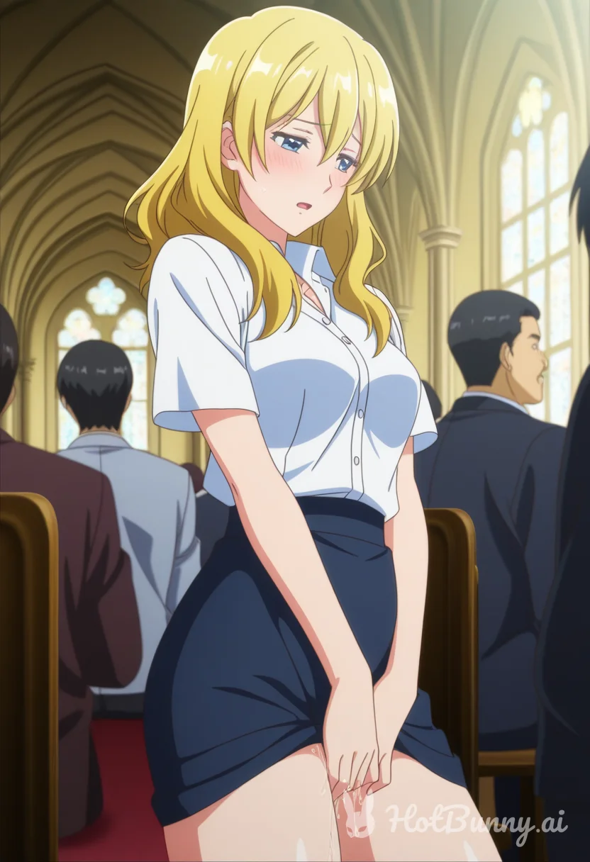 Public Blonde Ai Hentai